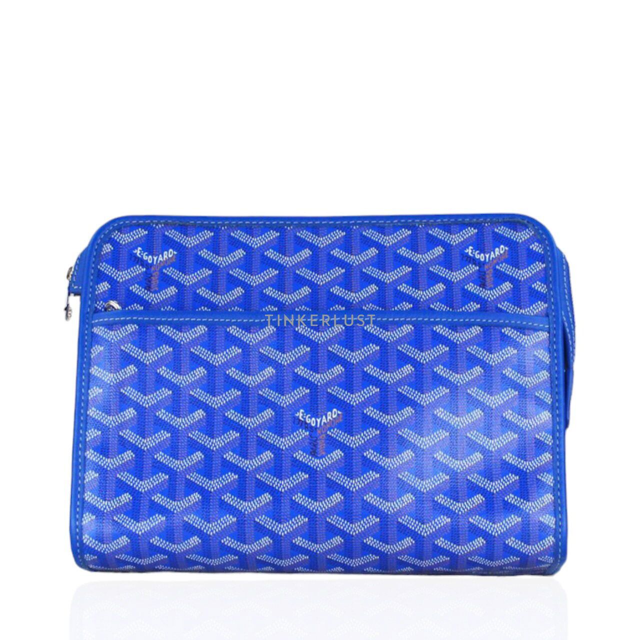 tas pouch Goyard Jouvence Blue MM Pouch Tinkerlust